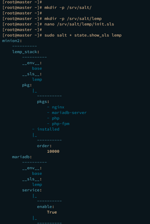 comprueba el estado de la sal