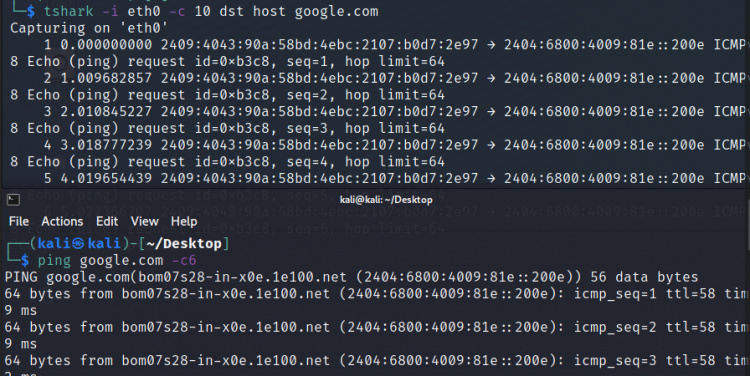 Aplicar un filtro de destino en el host