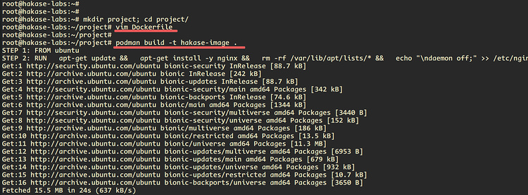 Utiliza Dockerfiles para crear imágenes