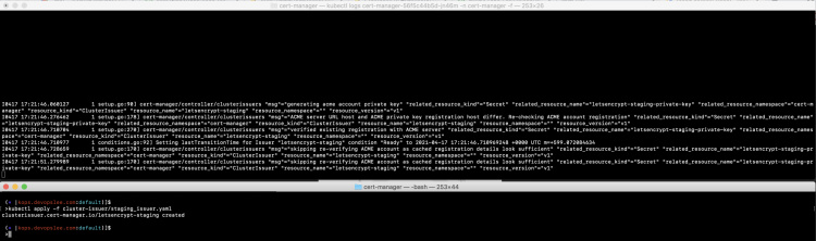 Configurar el emisor del clúster de Let's Encrypt