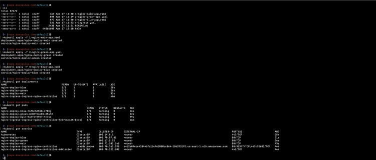 Despliega una aplicación de ejemplo