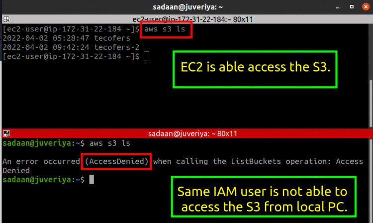 Probar la configuración