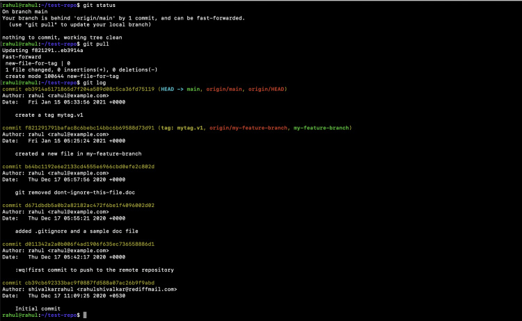 Saca lo último de la rama