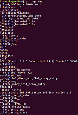 Cómo utilizar el comando de las cadenas