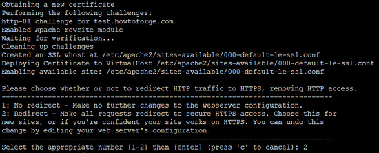 Redirigir las peticiones HTTP